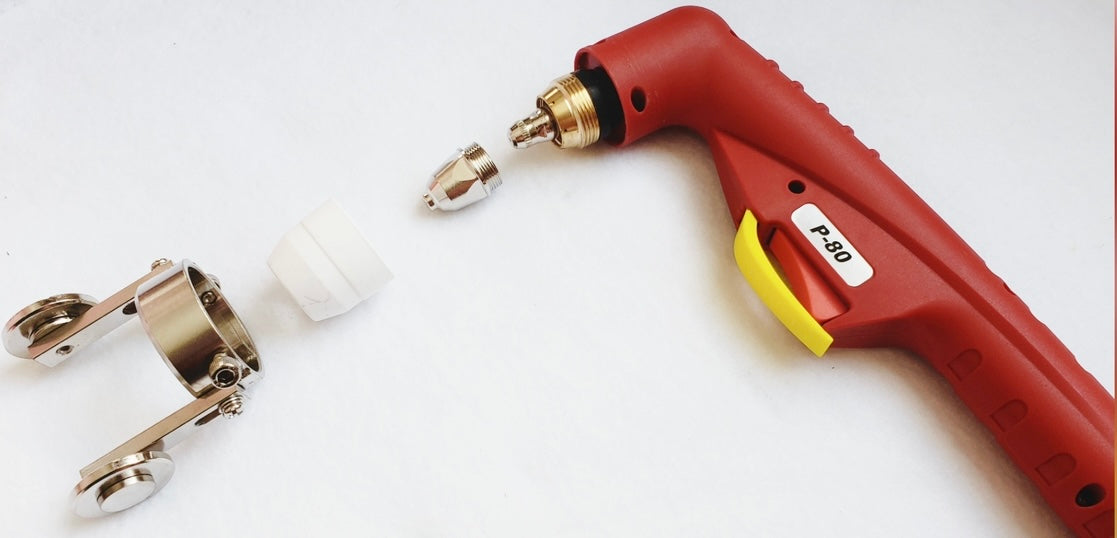 P80 high frequency plasma cut torch and consumables PowerEdge Cutter
