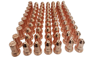 IPT100 IPTM100 PT100 plasma cut tips / consumables multiple size packages (good for CNC & handheld torch)