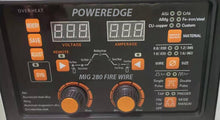 Load image into Gallery viewer, POWEREDGE Aluminum MIG 280 fire wire 220V
