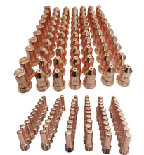 Load image into Gallery viewer, IPT100 IPTM100 PT100 plasma cut tips / consumables multiple size packages (good for CNC & handheld torch)