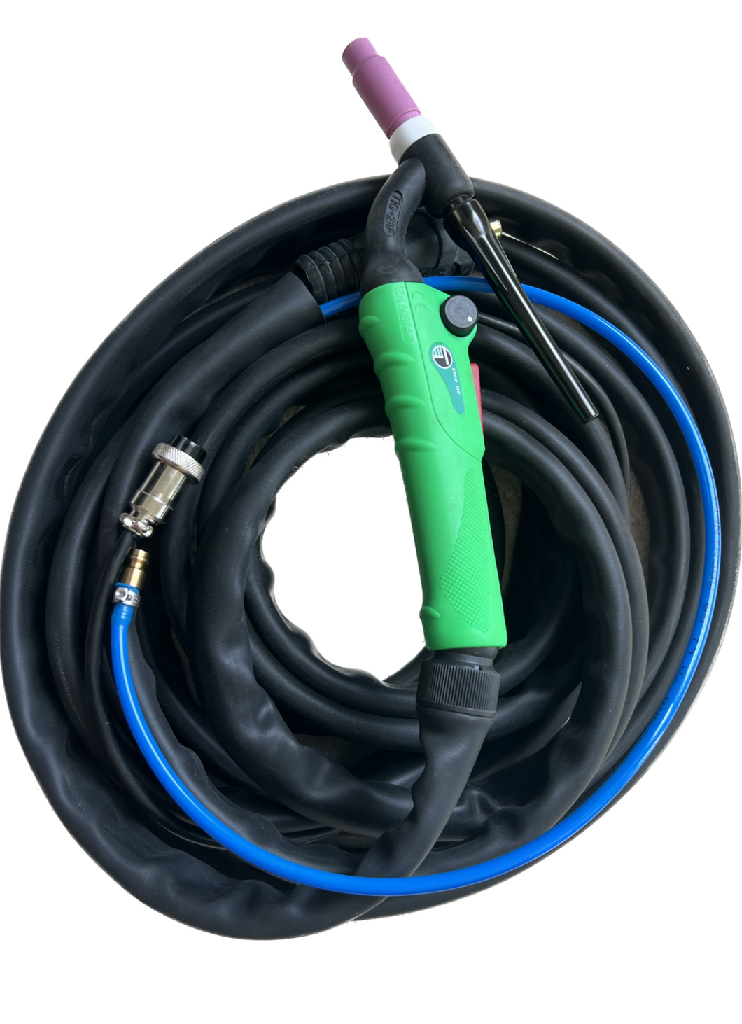 TIG torch TIG26F air cooled/flex head/thumb controlled torch.