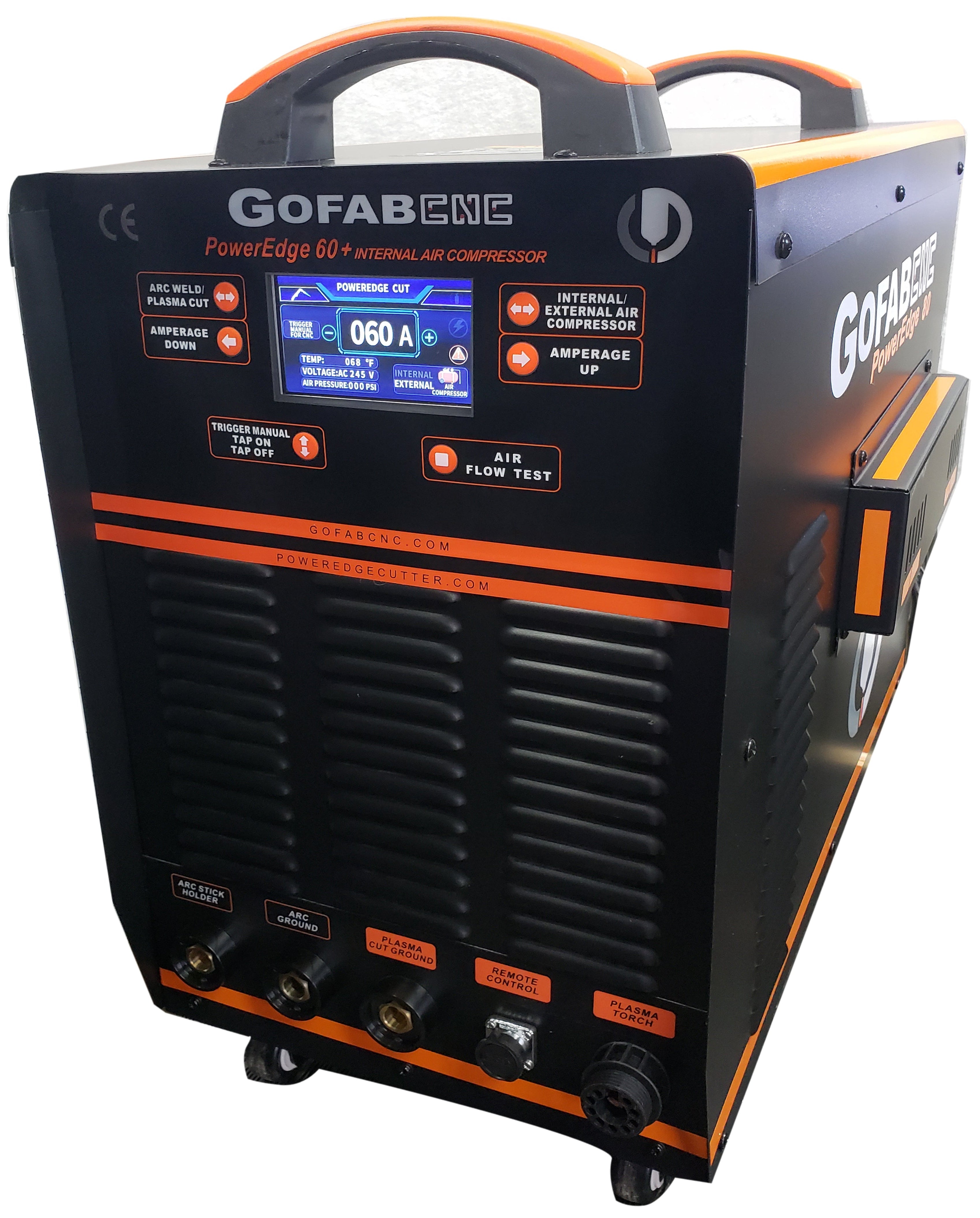 PowerEdge60 plasma cutter 60Amps with internal air compressor 220V