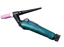 Load image into Gallery viewer, TIG torch TIG18F water cooled/flex head/thumb controlled torch.
